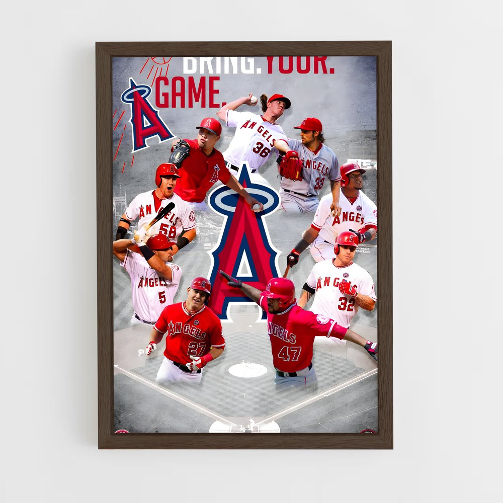 Poster Angels in the Outfield – affiche Baseball (vue 5)